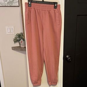 Women's Pink Jogger Pants